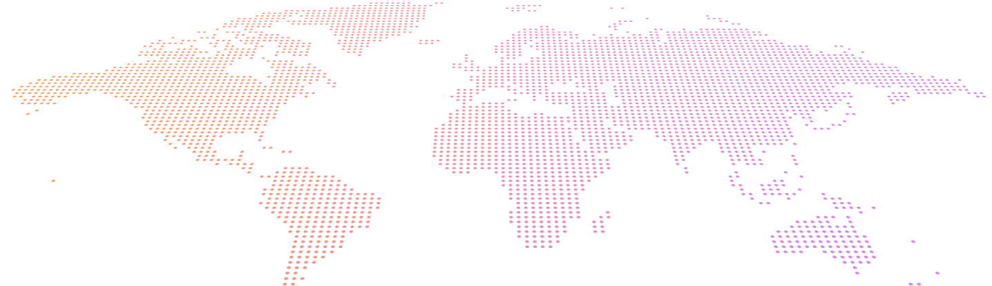 Mapa mundial que muestra las universidades con las que colabora Yuppo Lab
